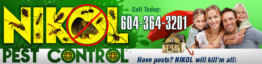 Nikol Pest Control – Vancouver, Canada Logo